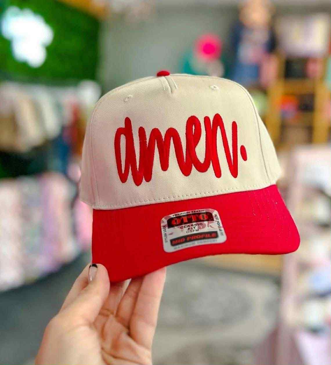 AMEN TRUCKER HAT