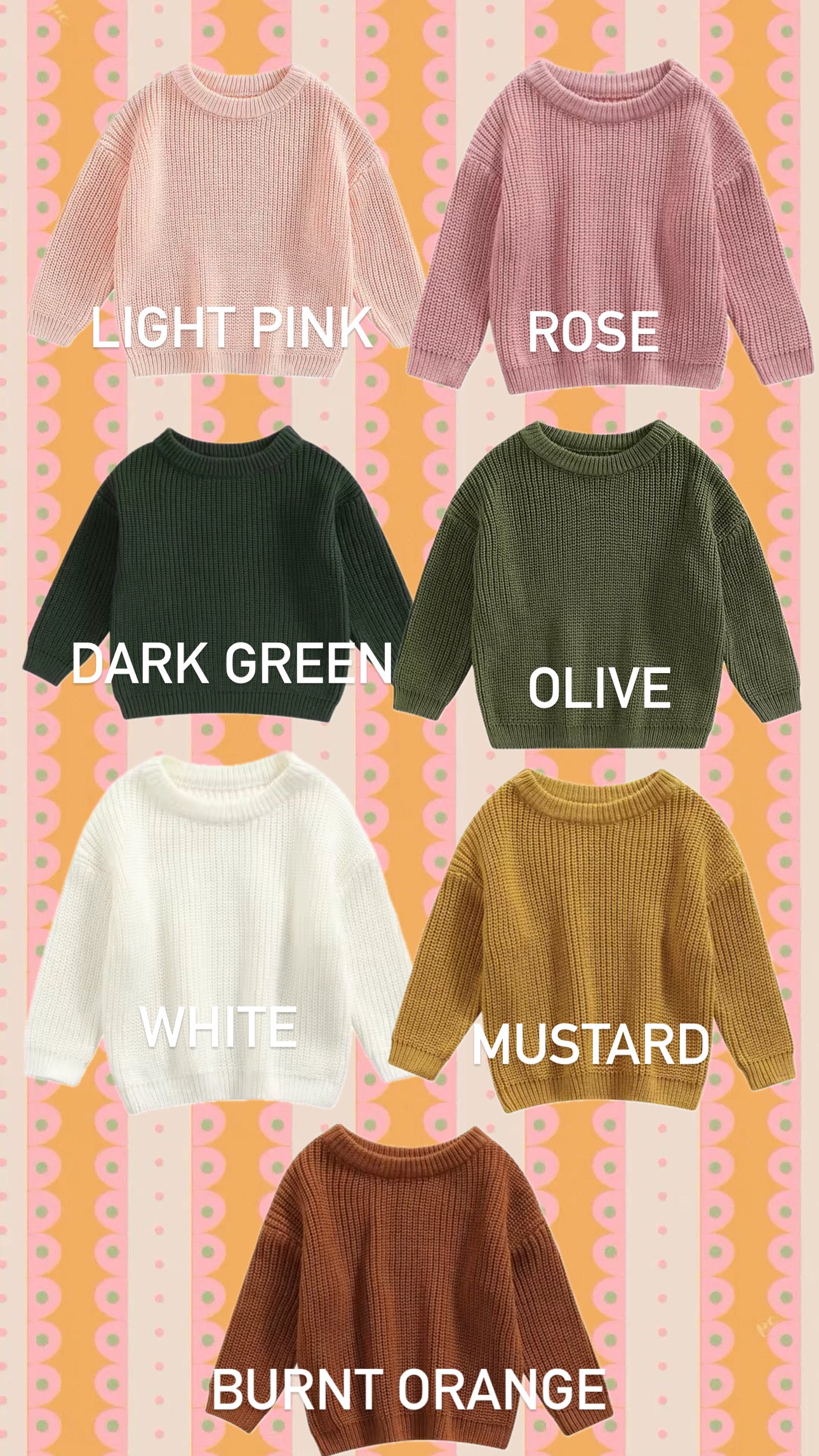 INFANT/TODDLER PERSONALIZED SWEATER