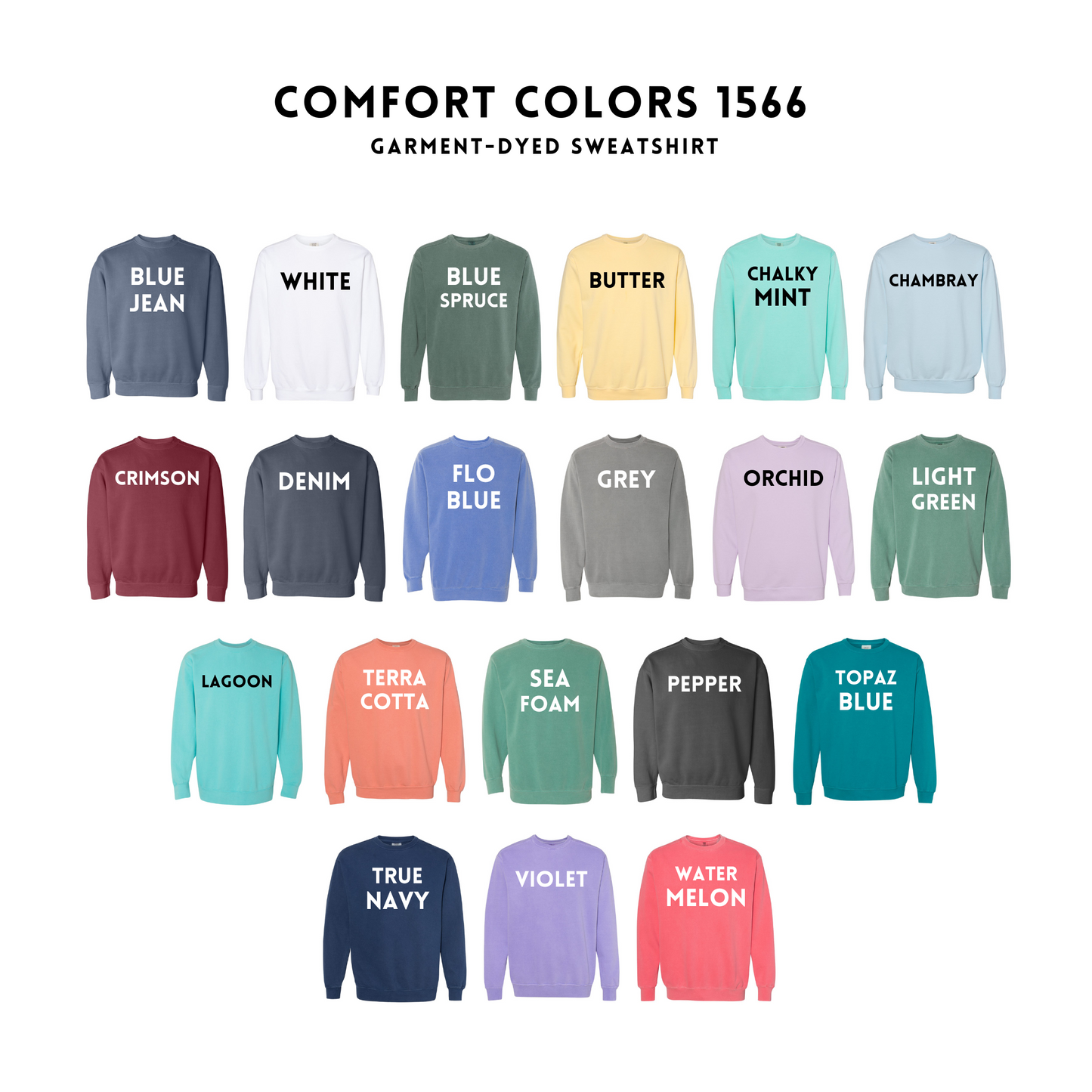 Pigment Dyed Sweatshirt