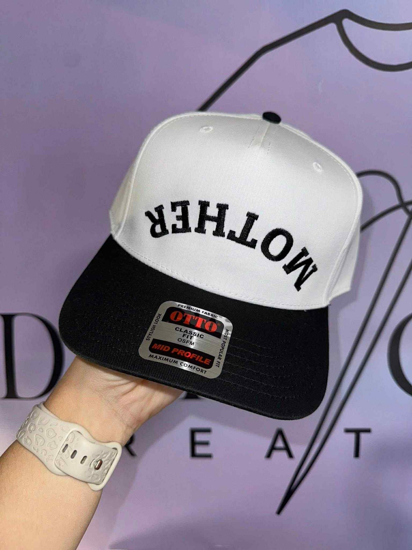 MOTHER UPSIDE DOWN TRUCKER HAT