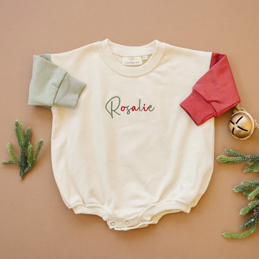 *PREORDER* COLORBLOCK ROMPER