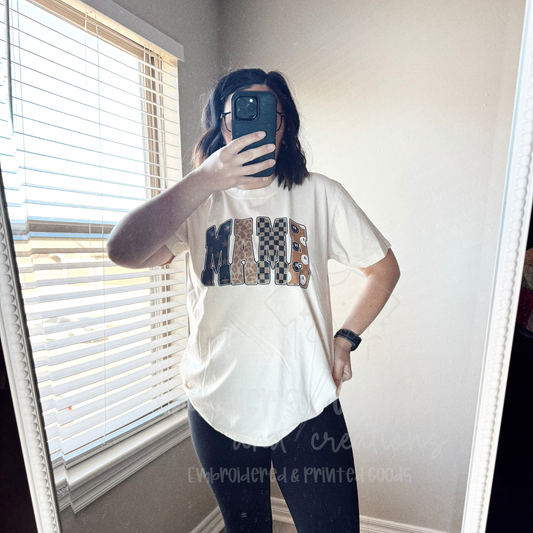 PRINTED LEOPARD MAMA