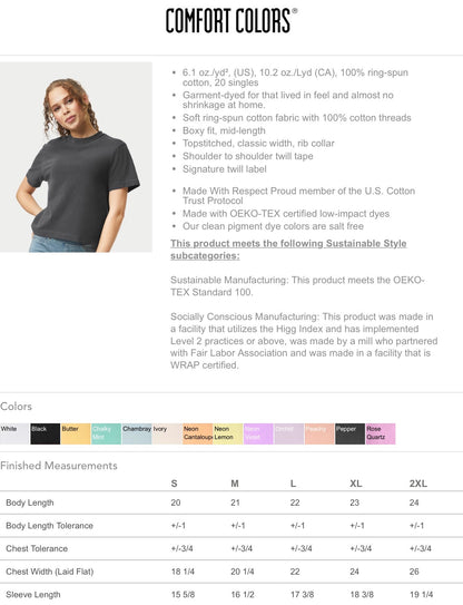 USA CROPPED TEE