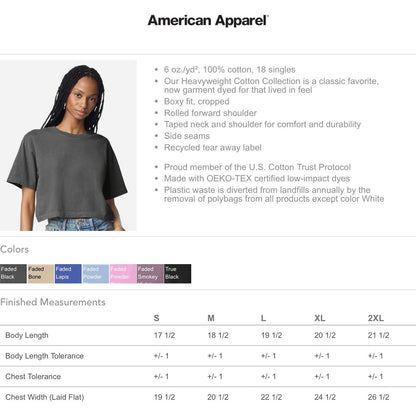 USA CROPPED TEE