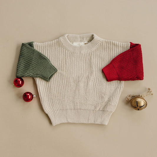 *PREORDER* COLORBLOCK SWEATER