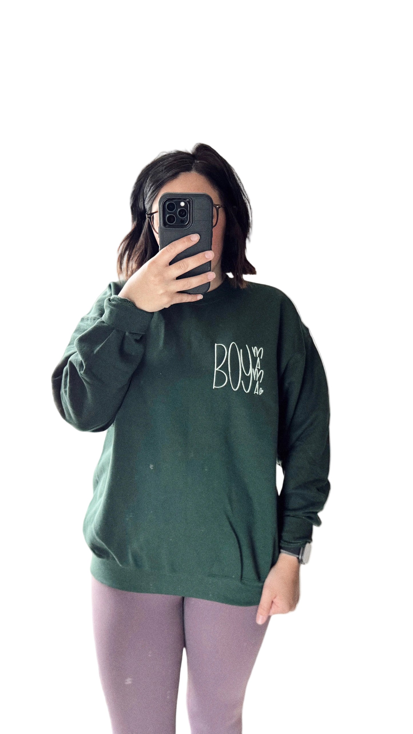 EMBROIDERED BOY MAMA (POCKET)