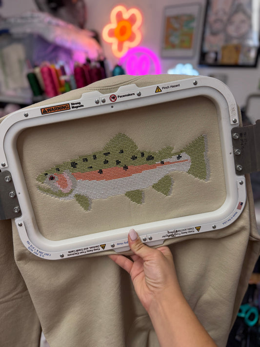CROSS STITCH TROUT