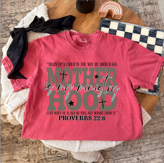 PRINTED MOTHERHOOD IS MY MINISTRY