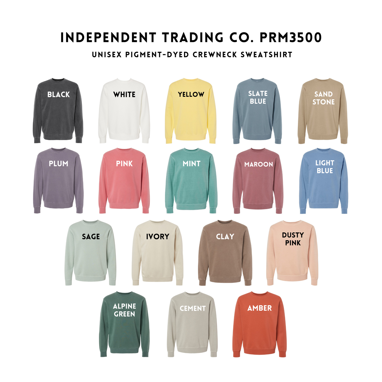 Pigment Dyed Sweatshirt