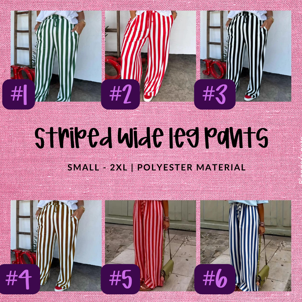 STRIPED PANTS