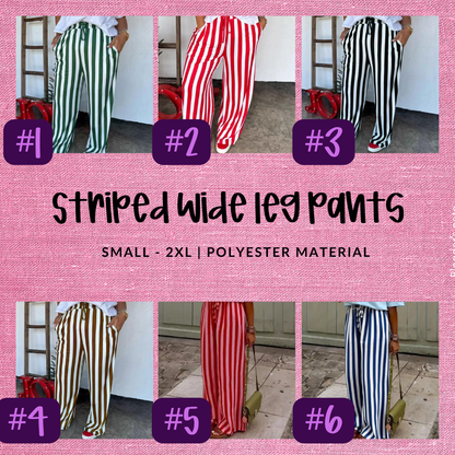 STRIPED PANTS