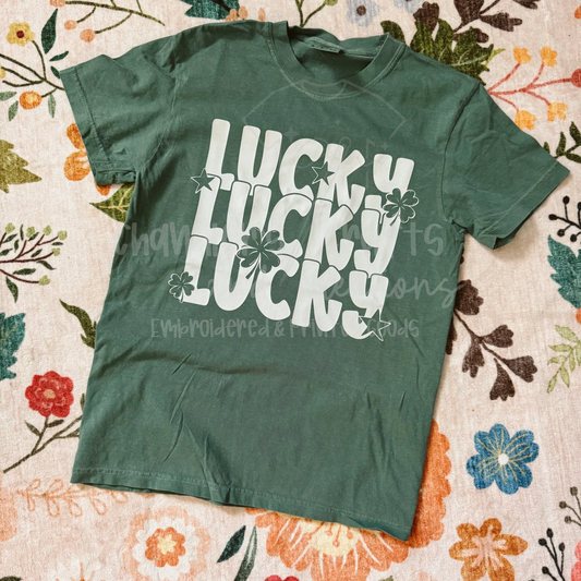 PRINTED LUCKY STACKED